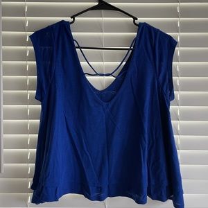American Eagle Outfitters Shirt Medium Blue